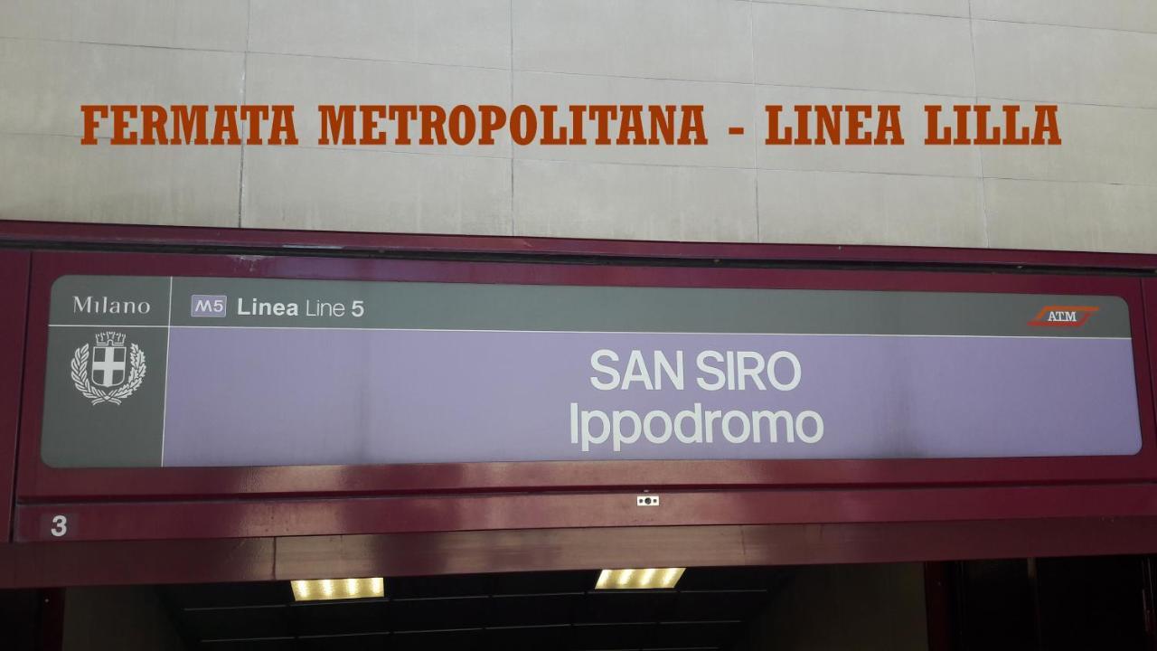 Appartamento San Siro Milán Exteriér fotografie